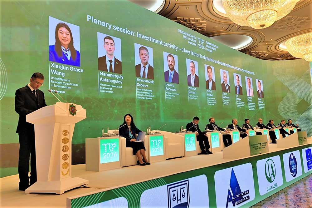 «Maýa goýum forumy 2026»: ýangyç-energetika, ulag, emeli aň ulgamlary halkara hyzmatdaşlygyň strategik ugurlarynyň hatarynda