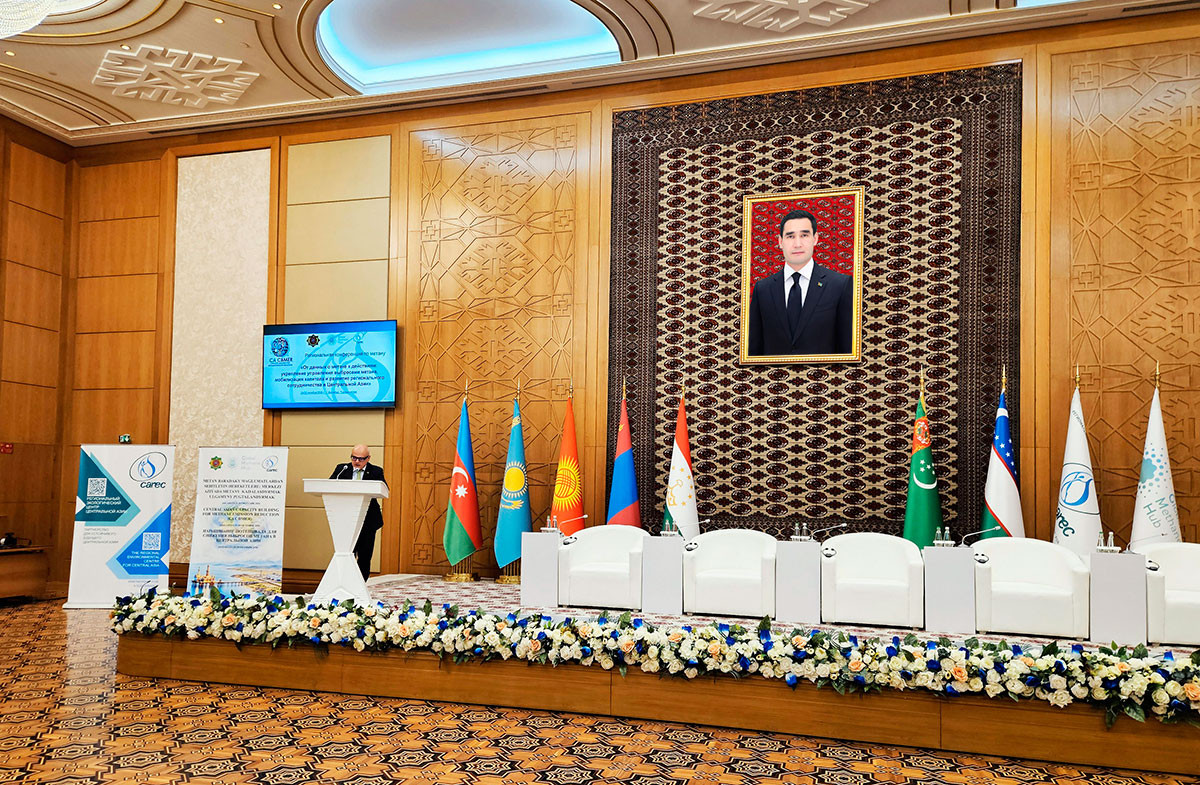 The EU to provide support to Turkmenistan and Central Asian countries in further reducing methane emissions
